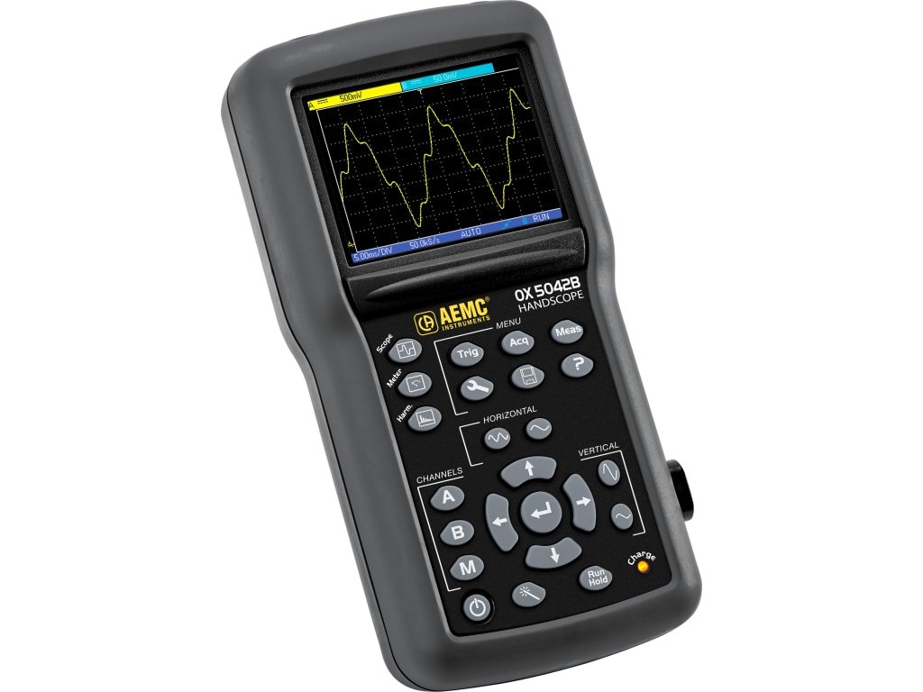 AEMC OX 5042B - 3-in-1 Instrument - Oscilloscope, Multimeter, Power/Harmonic Analyzer 4 AEMC OX 5042B - 3-in-1 Instrument - Oscilloscope, Multimeter, Power/Harmonic Analyzer - Image 4