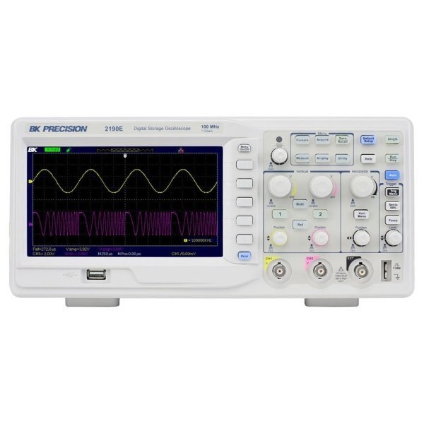 B&K Precision 2190E - 100 MHz, 1 GSa/s, 2-Ch Digital Storage Oscilloscope