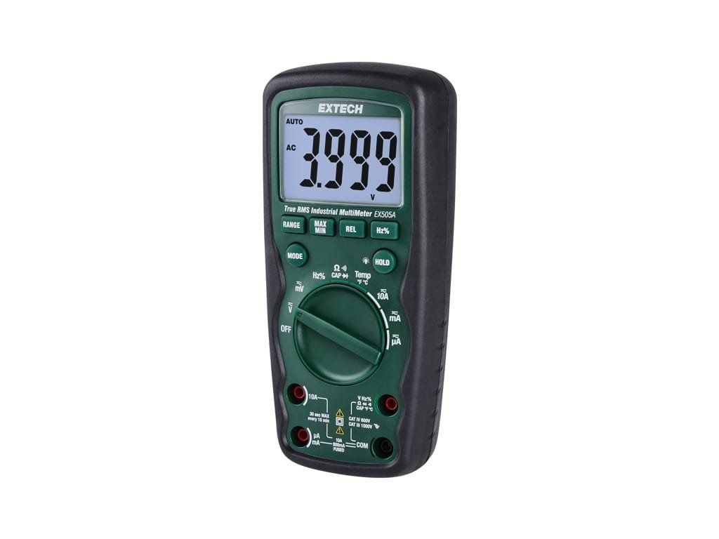 Extech EX505A - CAT IV-600V True RMS Industrial Multimeter with IP67 rating 4 Extech EX505A - CAT IV-600V True RMS Industrial Multimeter with IP67 rating - Image 4
