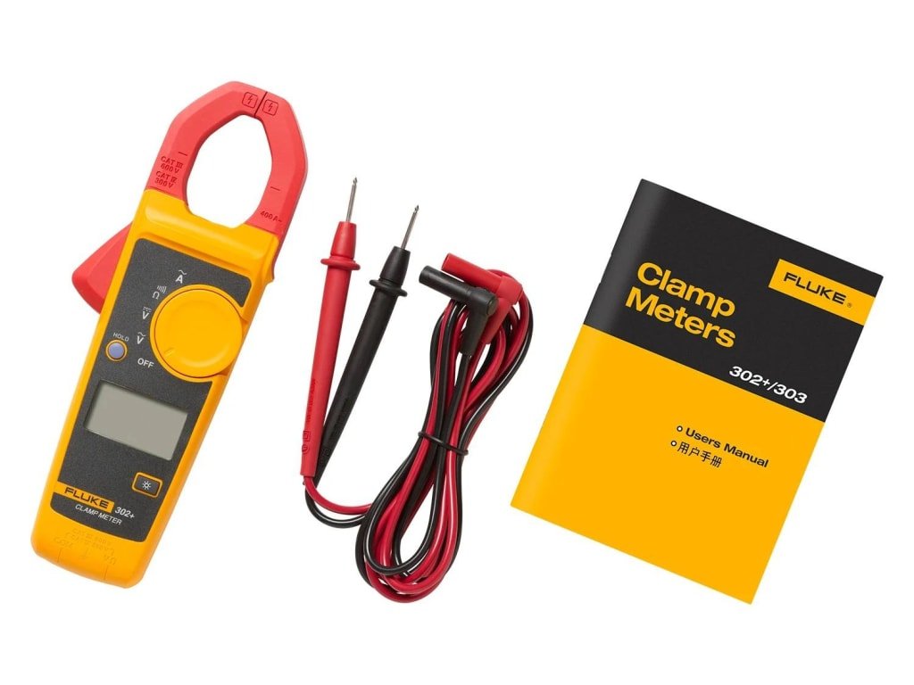 Fluke 302+ - Digital Clamp Meter (400A AC) 3 Fluke 302+ - Digital Clamp Meter (400A AC) - Image 3
