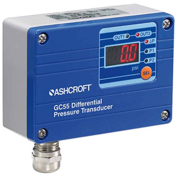 Ashcroft GC55 Wet/Wet Differential Pressure Transducer