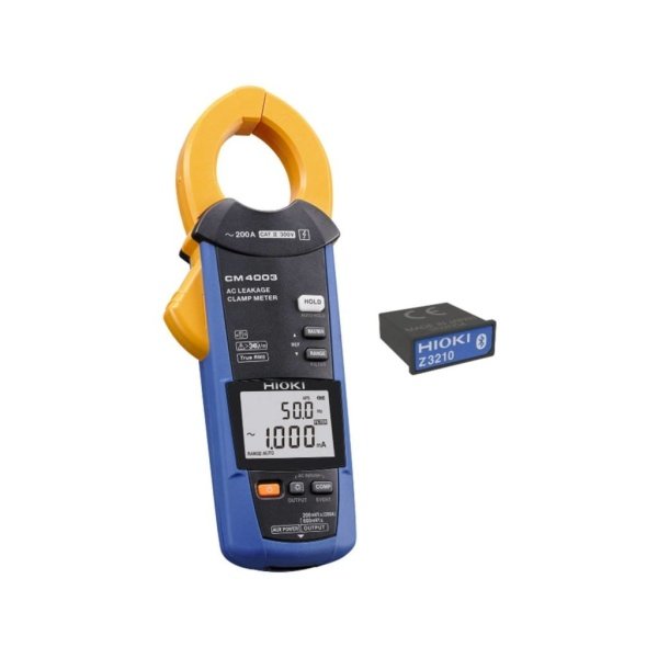 Hioki CM4003-90 - Leakage Clamp Meter (200 A AC) with Wireless Adapter