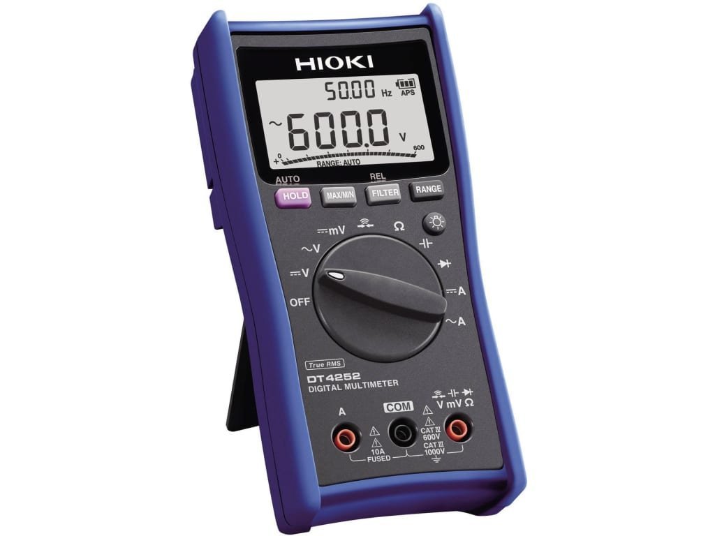 Hioki DT4252 - Standard Digital Multimeter with Direct Current Input 1 Hioki DT4252 - Standard Digital Multimeter with Direct Current Input