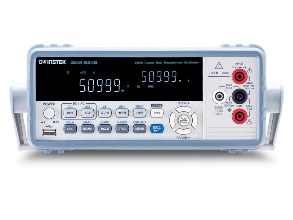 Instek GDM-8342GP 50,000 Counts Dual Measurement Multimeter with USB Storage/Device and Opt. GPIB 2 Instek GDM-8342GP 50,000 Counts Dual Measurement Multimeter with USB Storage/Device and Opt. GPIB - Image 2