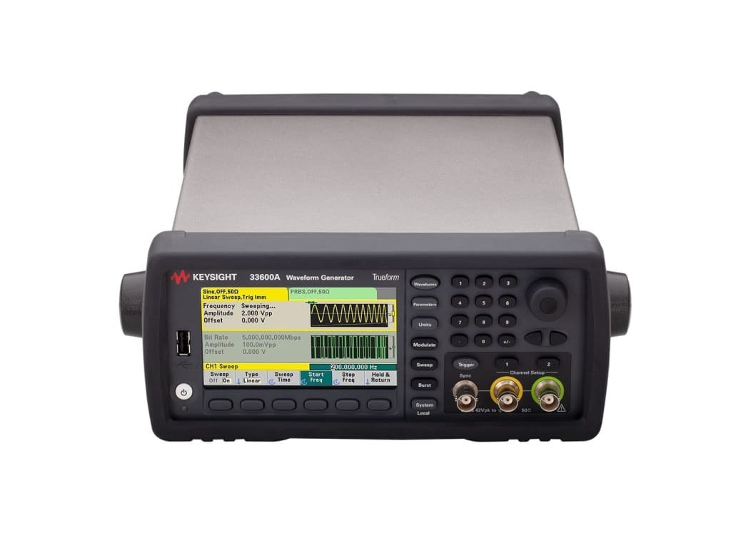Keysight 33612A - Trueform Waveform / Function Generator with Arbitrary Capability (80 MHz / 2 Channel) 5 Keysight 33612A - Trueform Waveform / Function Generator with Arbitrary Capability (80 MHz / 2 Channel) - Image 5