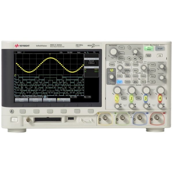 Keysight DSOX2024A - Digital Oscilloscope (200 MHz / 4 Channel)