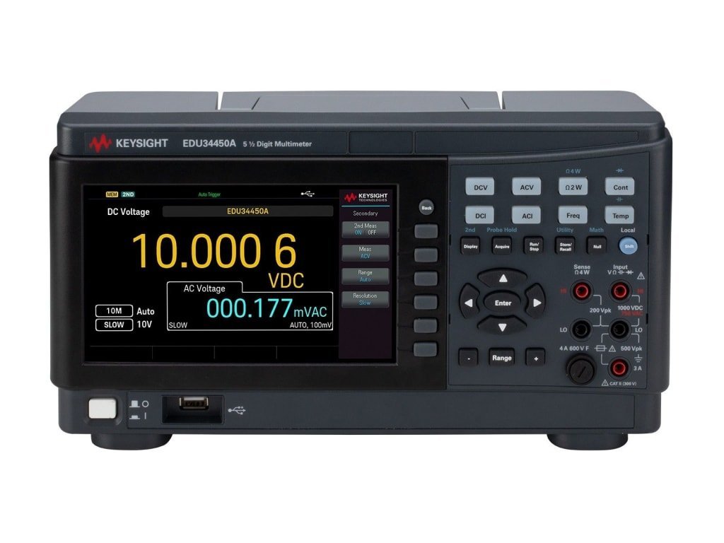Keysight EDU34450A - Smart Bench Essentials Digital Multimeter (5.5 Digit) 4 Keysight EDU34450A - Smart Bench Essentials Digital Multimeter (5.5 Digit) - Image 4