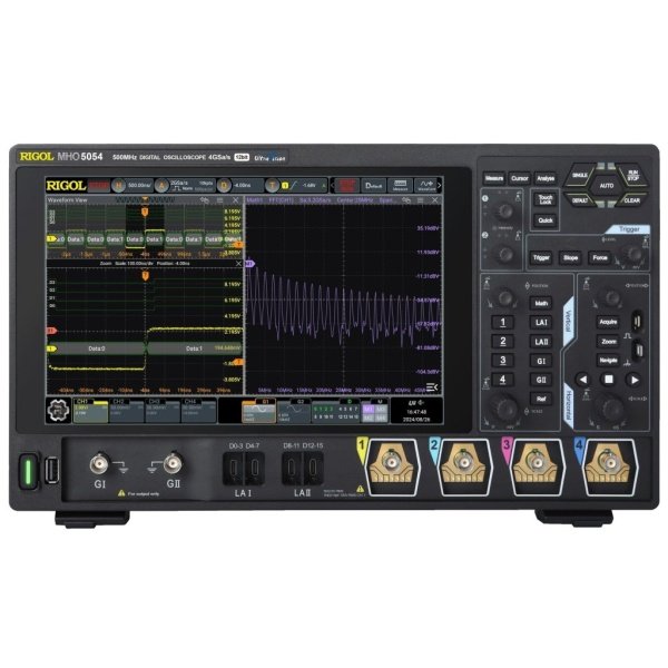 Rigol MHO5054 - Mixed Signal Oscilloscope (4 Analog Channels / 500 MHz); Logic Probe Sold Separately
