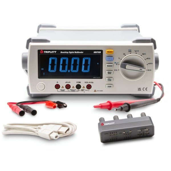Triplett MM700B-NIST - Benchtop Digital Multimeter with Certificate of Traceability to NIST