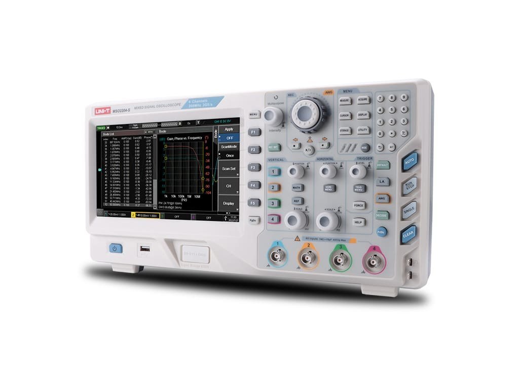 UNI-T MSO2202-S - Mixed Signal Oscilloscope (2 Analog Channels / 200 MHz) with Built-In 50 MHz AWG 4 UNI-T MSO2202-S - Mixed Signal Oscilloscope (2 Analog Channels / 200 MHz) with Built-In 50 MHz AWG - Image 4