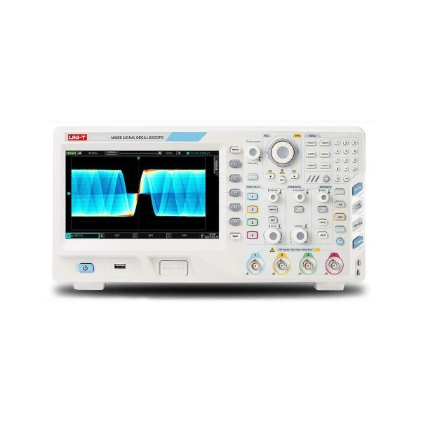 UNI-T MSO3504E-S - Mixed Signal Oscilloscope (4 Analog Channels / 500 MHz) with Built-In 50 MHz AWG