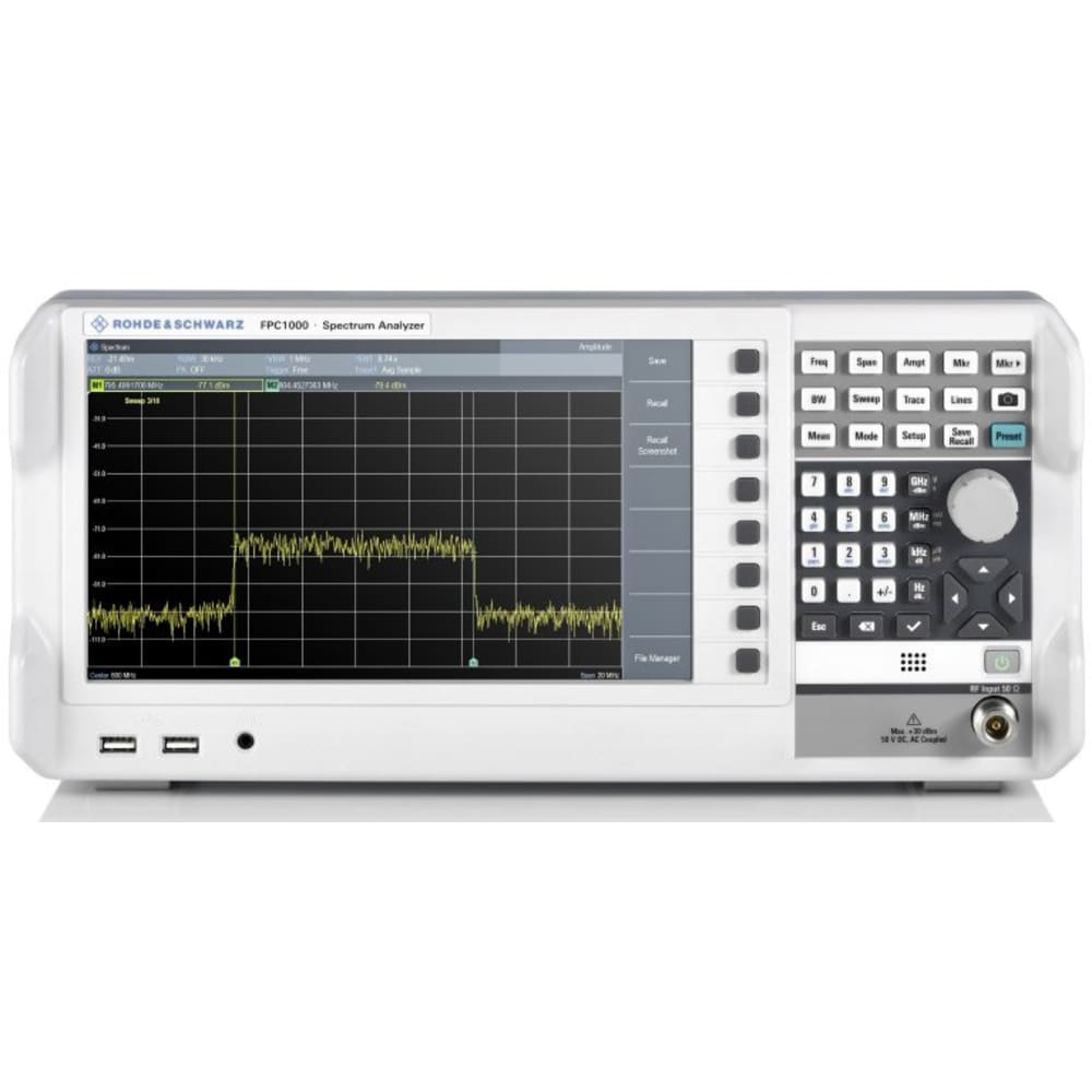 Rohde & Schwarz FPC-EMI1 - Package with FPC1000 and Options FPC-B22 and FPC-K43 1 Rohde & Schwarz FPC-EMI1 - Package with FPC1000 and Options FPC-B22 and FPC-K43