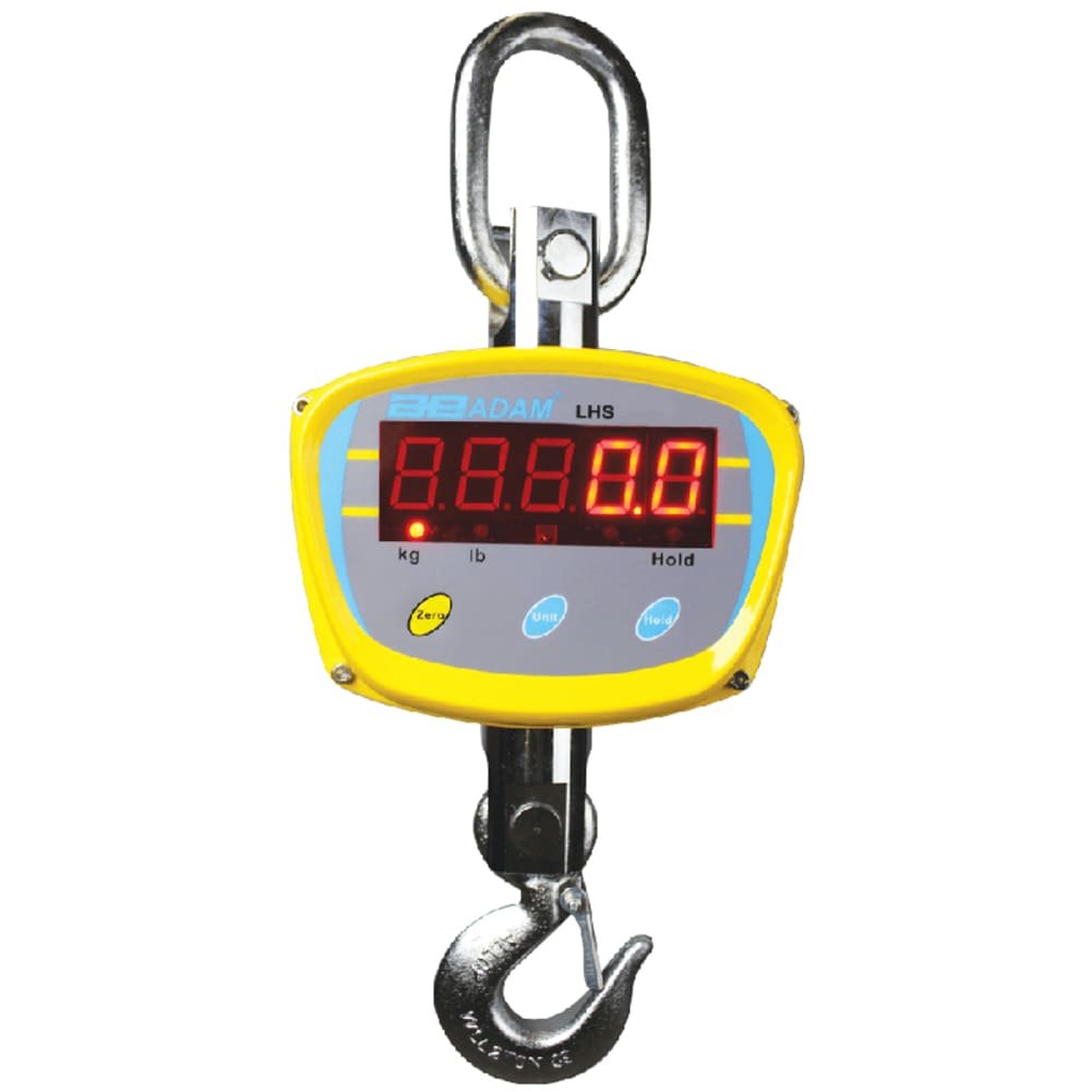 Adam Equipment LHS 1000a - LHS Crane Scale, 1000lb/500kg 1 Adam Equipment LHS 1000a - LHS Crane Scale, 1000lb/500kg