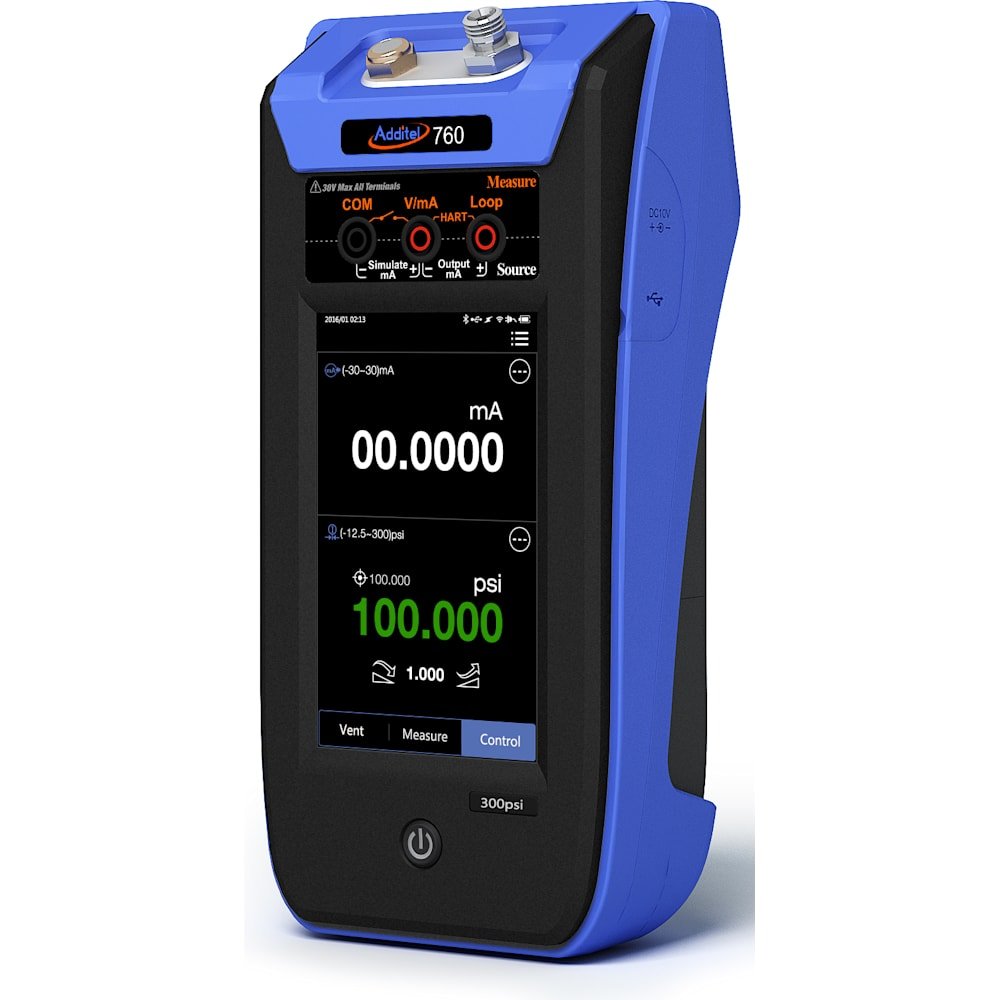 Additel ADT760-MA - Automatic Handheld Pressure Calibrator 2 Additel ADT760-MA - Automatic Handheld Pressure Calibrator - Image 2