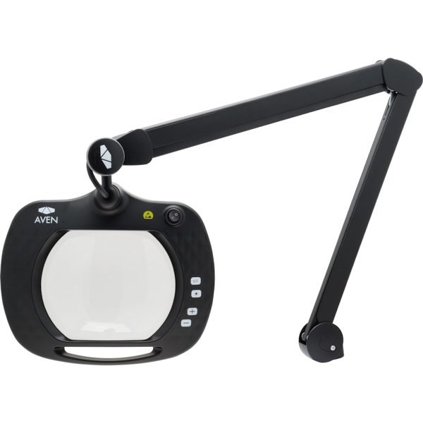 Aven Tools 26514-CAM - Mighty Vue Inspector UV 5-Diopter (2.25x) Magnifying Lamp with HD Camera, ESD Safe