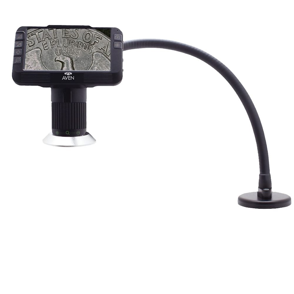 Aven Tools 26700-220-558D - Mighty Scope Clear Vue Digital Microscope (8x-25x) with 18-inch FlexArm Stand (Magnetic Base) and Diffuser 1 Aven Tools 26700-220-558D - Mighty Scope Clear Vue Digital Microscope (8x-25x) with 18-inch FlexArm Stand (Magnetic Base) and Diffuser