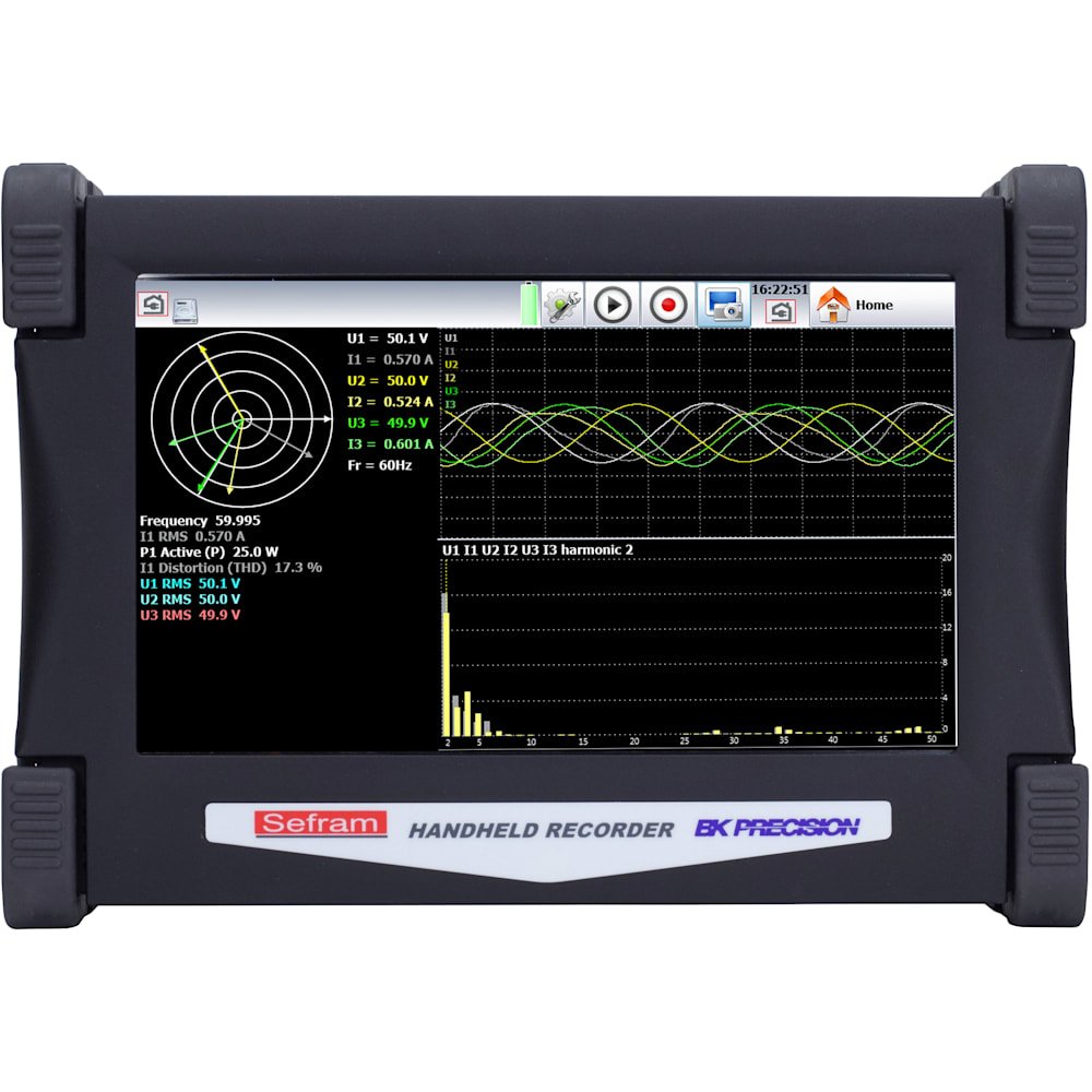 B&K Precision DAS60-P - 6 Channel High Speed Multi-Function Data Recorder w/ Printer Option 1 B&K Precision DAS60-P - 6 Channel High Speed Multi-Function Data Recorder w/ Printer Option