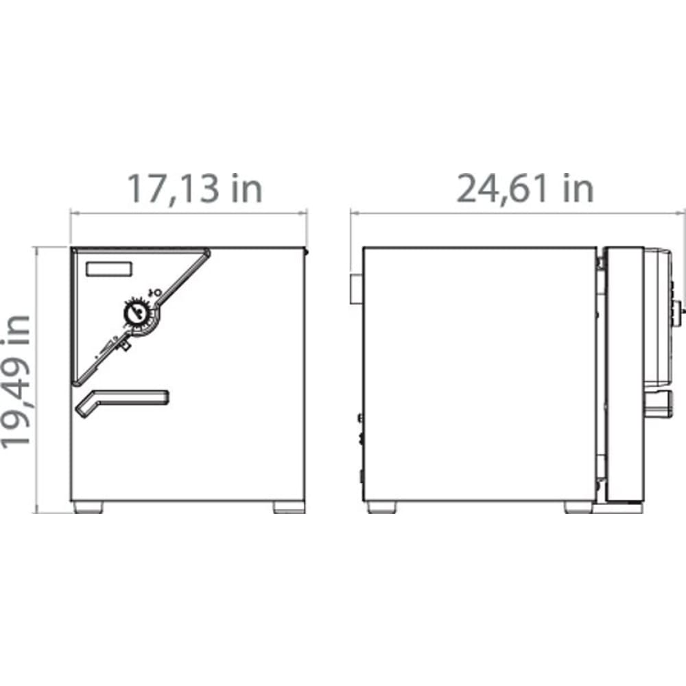 Binder World FD023UL-120V - Drying/Heating Chamber with Forced Convection, 20 L, 120 V 1 ph 60 Hz 3 Binder World FD023UL-120V - Drying/Heating Chamber with Forced Convection, 20 L, 120 V 1 ph 60 Hz - Image 3