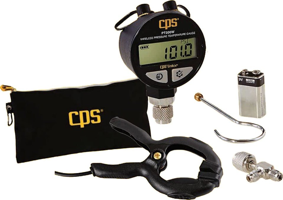CPS PT200W - Wireless Pressure and Temperature Gauge 1 CPS PT200W - Wireless Pressure and Temperature Gauge