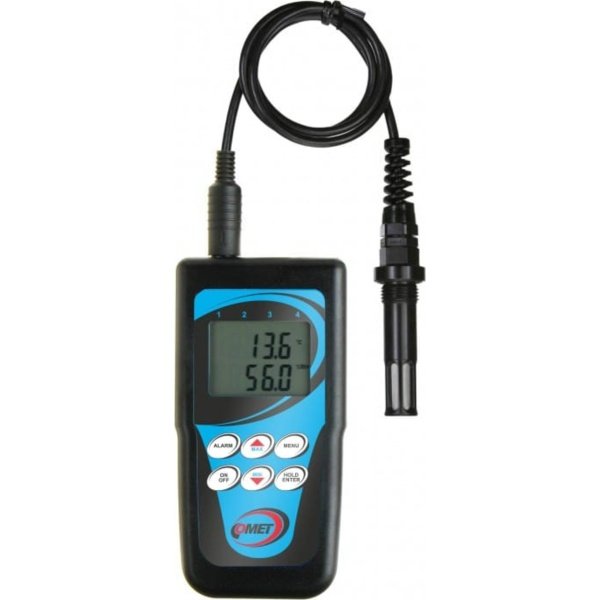 Comet C3121P-2 - Thermo-Hygrometer for Compressed Air Measurement, 2m Cable