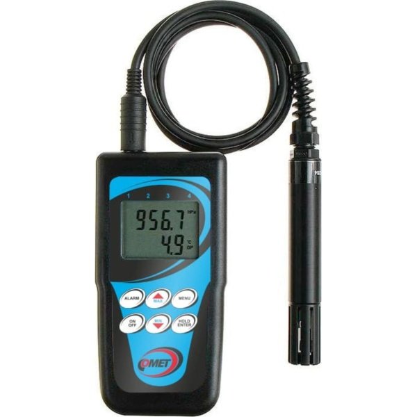 Comet D3121-4 - Thermo-Hygrometer w/External Probe, 4m Cable