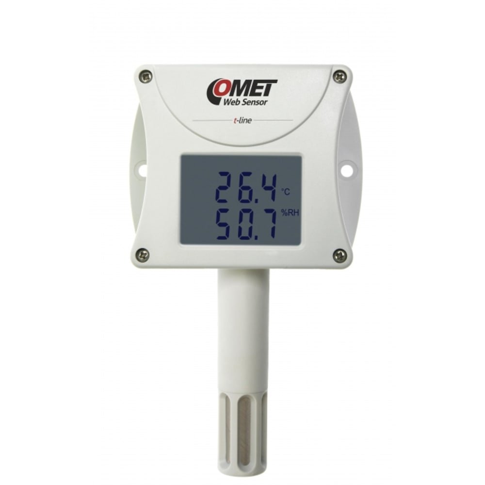 Comet T3510 - Web Sensor Remote Thermometer Hygrometer with Ethernet Interface 1 Comet T3510 - Web Sensor Remote Thermometer Hygrometer with Ethernet Interface