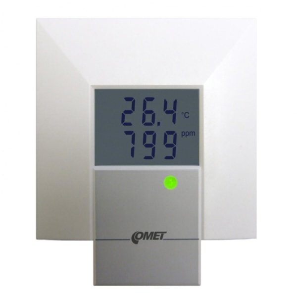 Comet T8248 - CO2 Concentration and Temperature Transmitter with 0-10V Outputs, Built-in Sensors