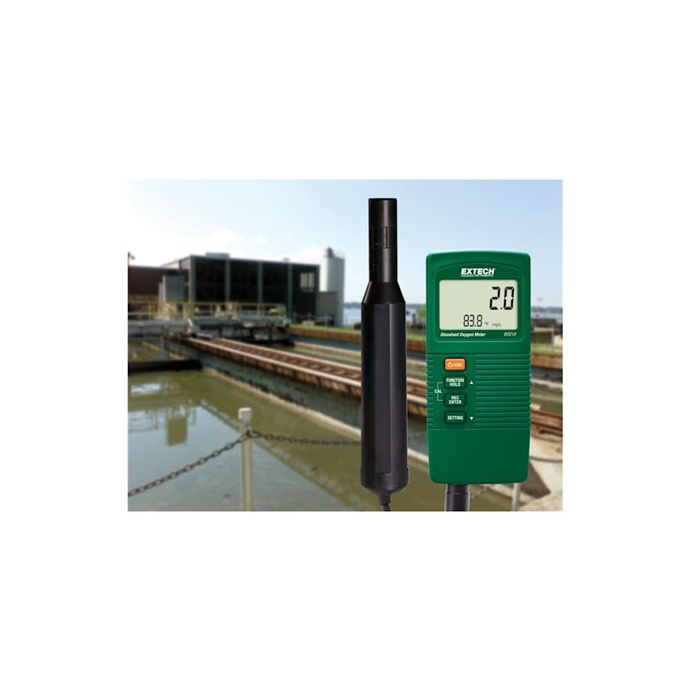 Extech DO210 Dissolved Oxygen Meter / Fluoride - Style (Dissolved Oxygen Meter/Fluoride): Hand-Held, Measure Dissolved Oxygen: Yes, 3 Extech DO210 Dissolved Oxygen Meter / Fluoride - Style (Dissolved Oxygen Meter/Fluoride): Hand-Held, Measure Dissolved Oxygen: Yes, - Image 3