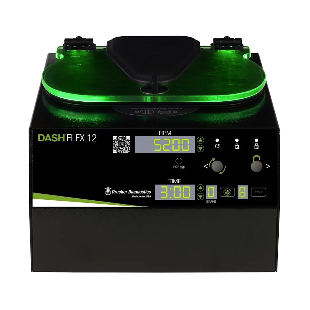Drucker DASH FLEX 12 - Programmable STAT Centrifuge (95 to 253 VAC - 50/60 Hz) 1 Drucker DASH FLEX 12 - Programmable STAT Centrifuge (95 to 253 VAC - 50/60 Hz)