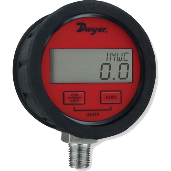 Dwyer DPGAB-10 - Digital Pressure Gauges, Air and Compatible Gases, 300 / 0.1 psi
