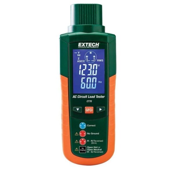 Extech CT70 - GFCI & AC Circuit Analyzer