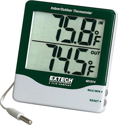 Extech 401014 - Big Digit Indoor/Outdoor Temperature Alert 1 Extech 401014 - Big Digit Indoor/Outdoor Temperature Alert