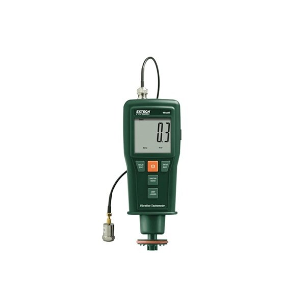 Extech 461880 Tachometers - Detection Type: Contact, Display (Tachometer): LCD, Style of Tachometer: Handheld