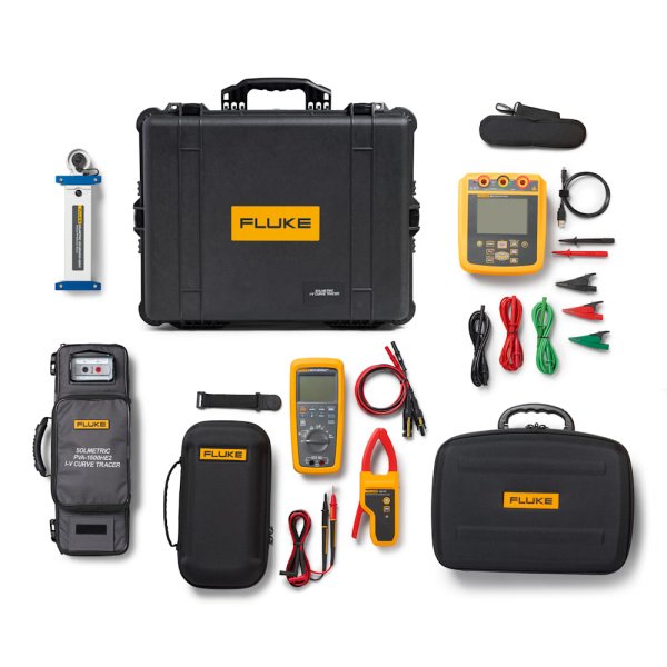 Fluke PVA-1537-283/PV - Package with PVA-1500HE2 I-V Curve Tester, 283FC/PV DMM and 1537 Insulation Tester
