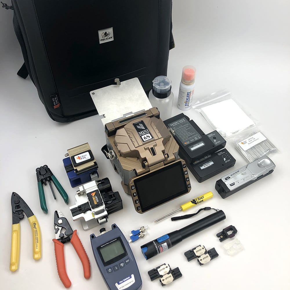 Fiberfox Mini6S-BACKPACK Mini6S-FT3X with Pelican Backpack and Simple Fiber Tool Kit 2 Fiberfox Mini6S-BACKPACK Mini6S-FT3X with Pelican Backpack and Simple Fiber Tool Kit - Image 2
