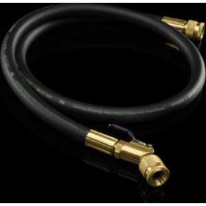 Hilmor H60BVEBV - 60" Vacuum Hose with Ball Valve End, 3/8" Black (Catalog 1935926)