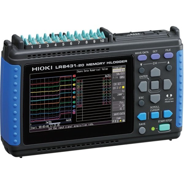 Hioki LR8431-20 10 Channel Memory HiLogger