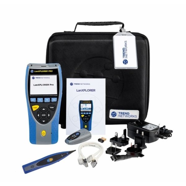 TREND Networks LXP-KIT - Bundle LanXPLORER Pro Troubleshooter + Accessories + 3 Year Warranty