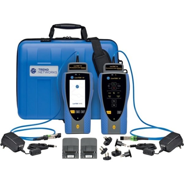 TREND Networks R163009 - LanTEK IV-S Cable Certifier - 3000MHz (with PL/CH adapters)