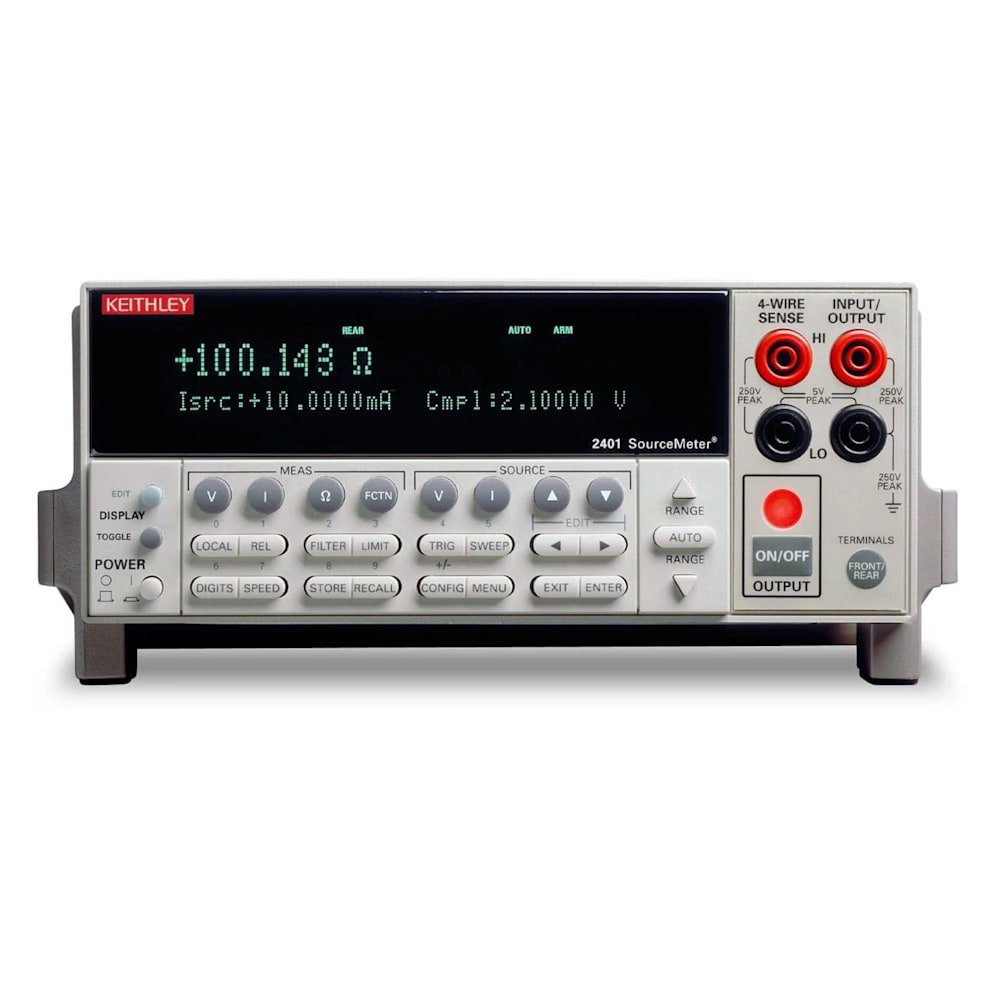 Keithley 2401 - SourceMeter SMU Instrument (20 V, 1 A, 20 W) 1 Keithley 2401 - SourceMeter SMU Instrument (20 V, 1 A, 20 W)