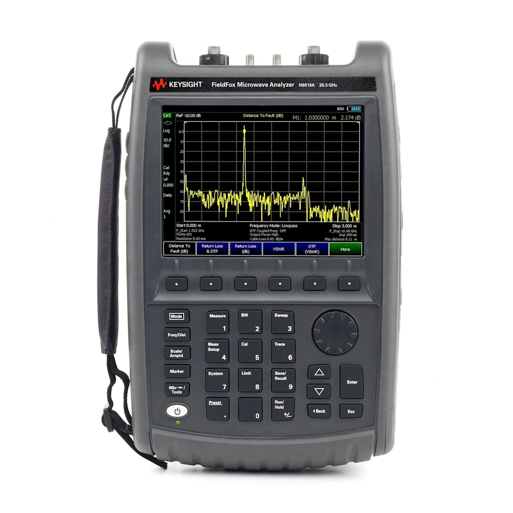 Keysight N9918A - FieldFox Handheld Combination Microwave Analyzer (26.5 GHz) 1 Keysight N9918A - FieldFox Handheld Combination Microwave Analyzer (26.5 GHz)