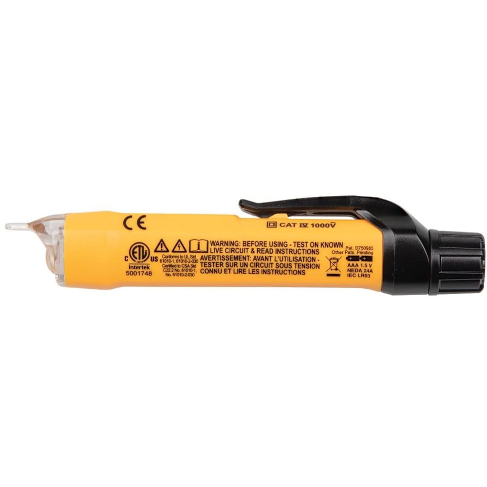 Klein Tools NCVT3P - Dual Range Non-Contact Voltage Tester w/Flashlight, 12 - 1000V AC 4 Klein Tools NCVT3P - Dual Range Non-Contact Voltage Tester w/Flashlight, 12 - 1000V AC - Image 4