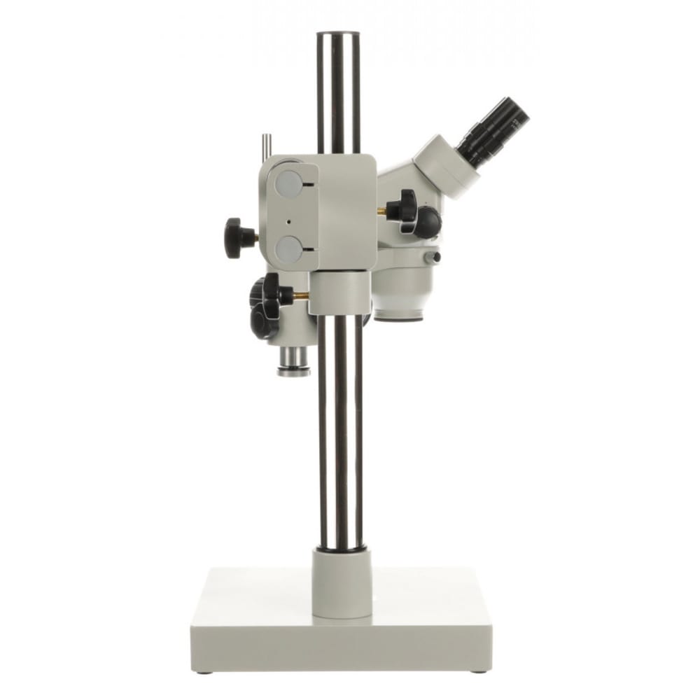 LX Microscopes by Unitron 273RB - Binocular Stereo Microscope with Dual Boom Roller Bearing Stand (Catalog # 23714RB) 2 LX Microscopes by Unitron 273RB - Binocular Stereo Microscope with Dual Boom Roller Bearing Stand (Catalog # 23714RB) - Image 2