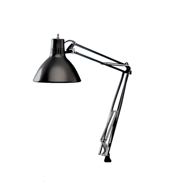 LX Microscopes by Unitron LS1ABK - LS Task Light, 45in Arm with Edge Clamp, Black (New Part Number: K110660001)