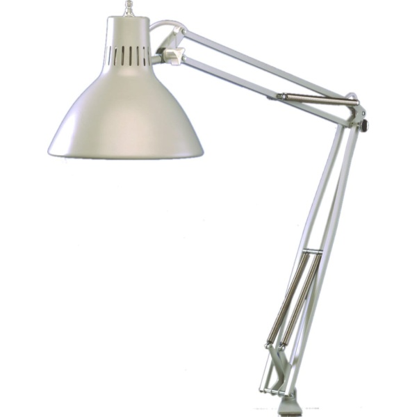 LX Microscopes by Unitron LS1AWT - LS Task Light, 45in Arm with Edge Clamp, White (New Part Number: K110660002)