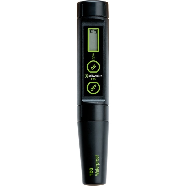 Milwaukee T75 - Waterproof Low Range Total Dissolved Solids Pen (TDS)
