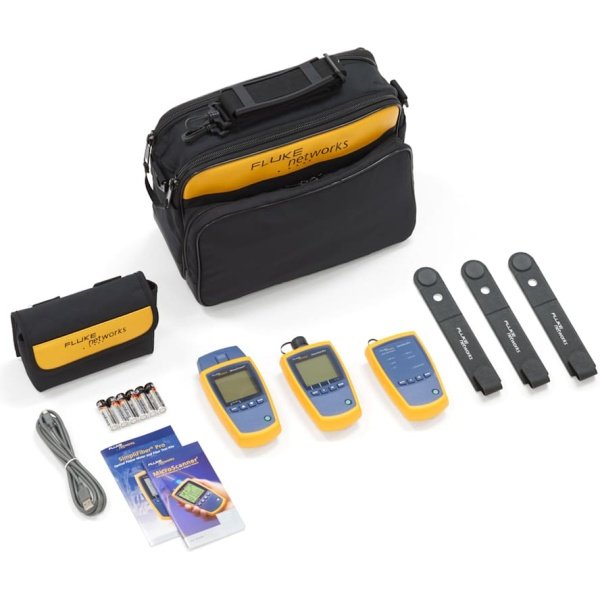 Fluke Networks MS2-FTK Copper/Fiber Basic Technicians Kit (MS2-100 + FTK-1000)