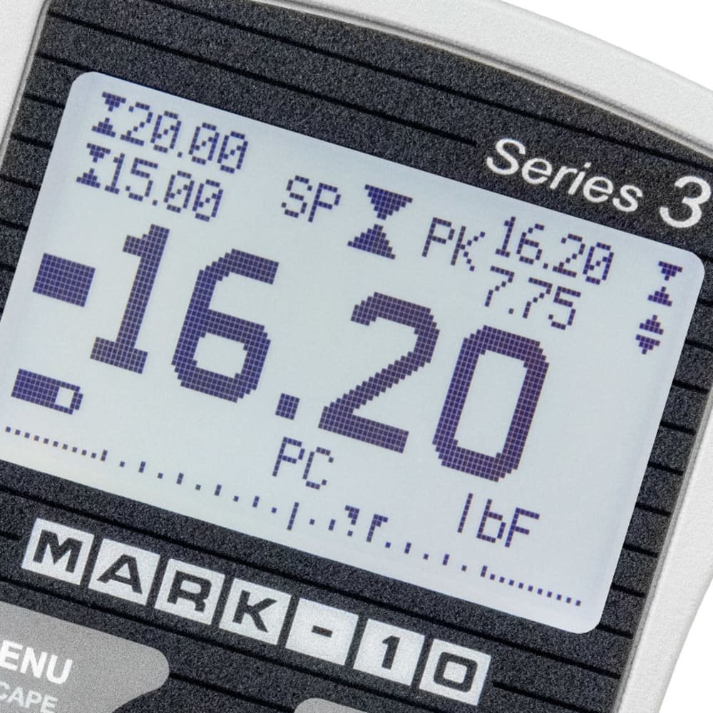 Mark-10 M3-2 - Digital Force gauge, 2 lbF / 1 kgF / 10 N 3 Mark-10 M3-2 - Digital Force gauge, 2 lbF / 1 kgF / 10 N - Image 3