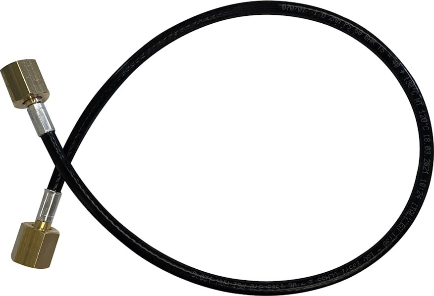 Mastercool 44124-STR - 12-Inch (30 cm) Capillary Hose Assembly with Straight X Straight Fittings 1 Mastercool 44124-STR - 12-Inch (30 cm) Capillary Hose Assembly with Straight X Straight Fittings