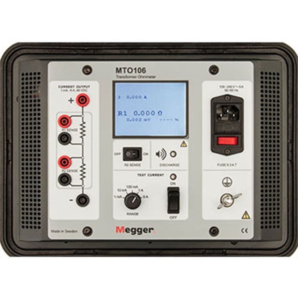 Megger MTO106-NL - Transformer Ohmmeter 1 Megger MTO106-NL - Transformer Ohmmeter